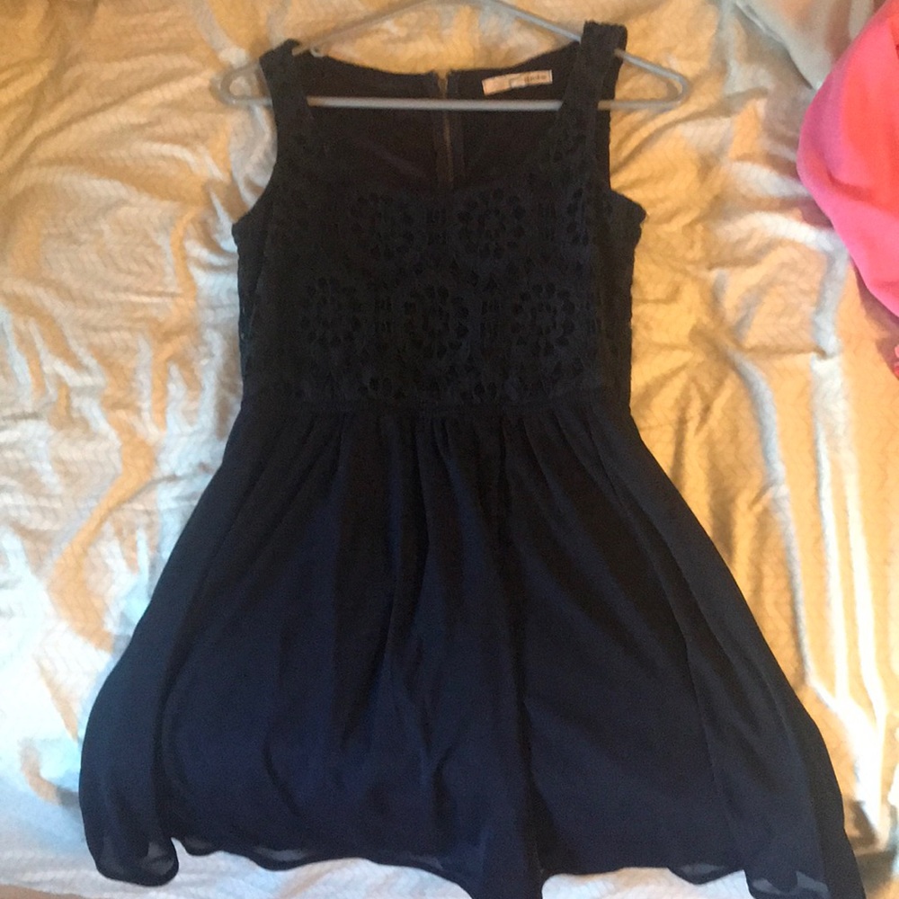 Navy blue dress